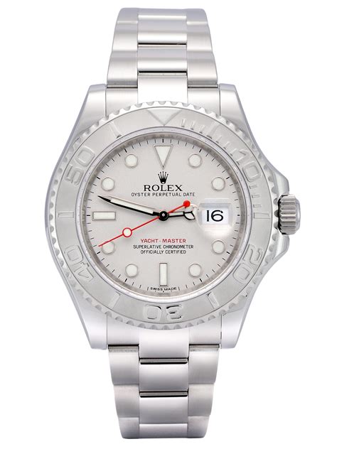 silver rolex yacht master|Rolex Yacht-Master price.